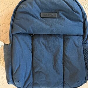 Reebok Black Quilted Puffer Backpack